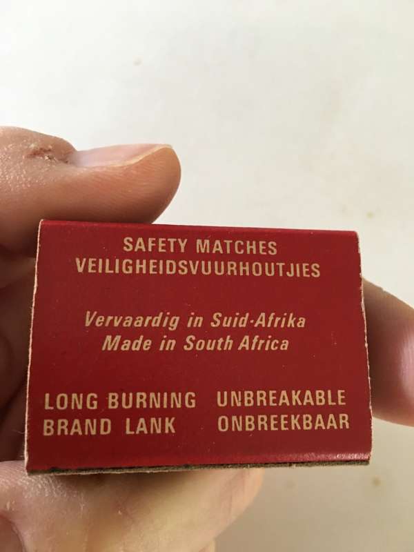 VINTAGE BOX OF MATCHES WITH MATCHES