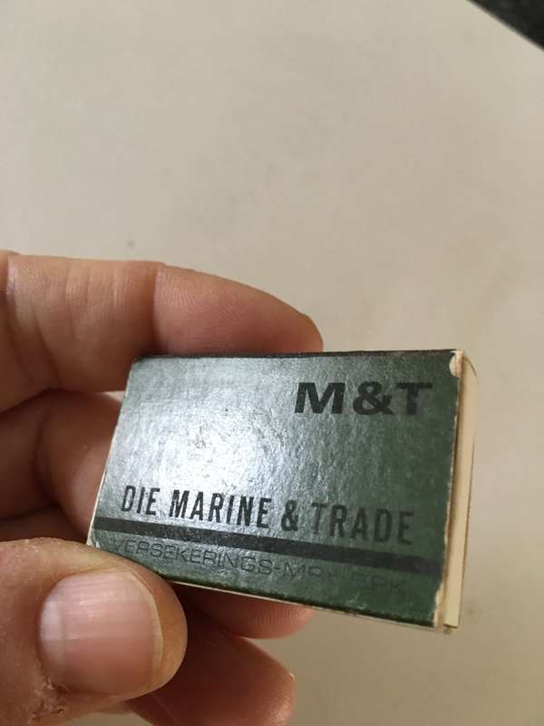 VINTAGE MATCH BOX WITH MATCHES