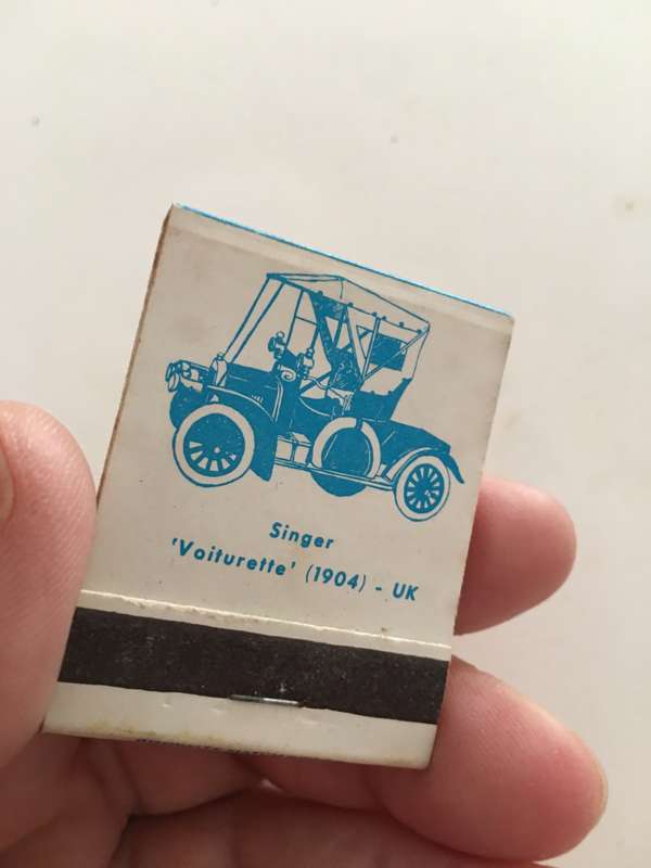 VINTAGE  MATCH BOOK WITH MATCHES