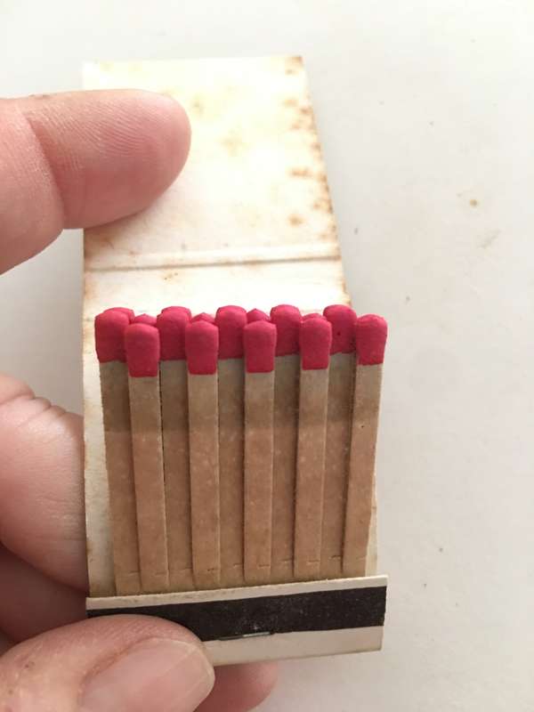 VINTAGE  MATCH BOOK WITH MATCHES