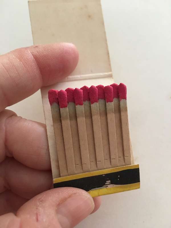 VINTAGE MATCH BOOK WITH MATCHES