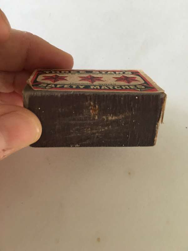 VINTAGE MATCH BOX EMPTY