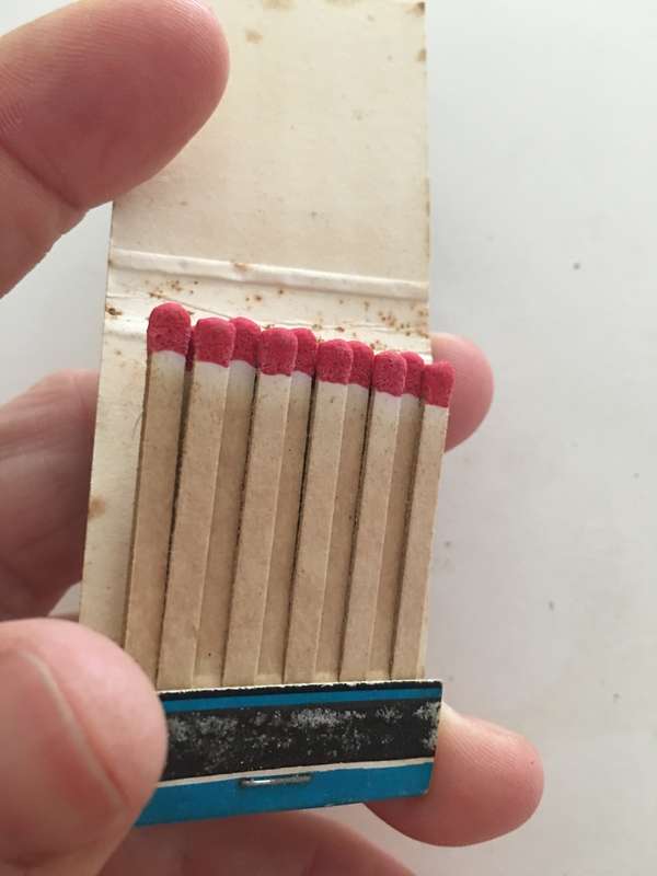 VINTAGE MATCH BOOK WITH MATCHES