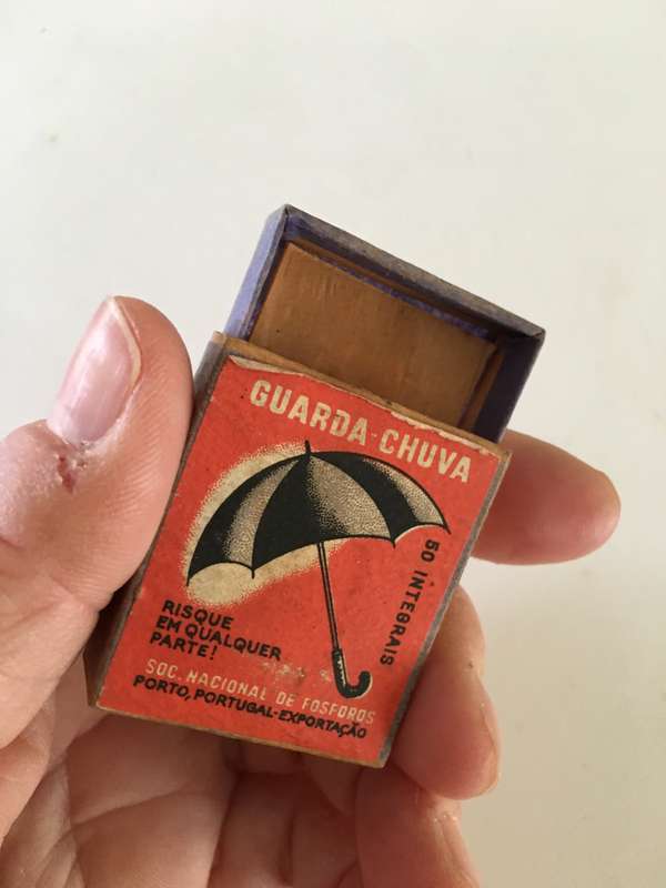 VINTAGE MATCH BOX EMPTY