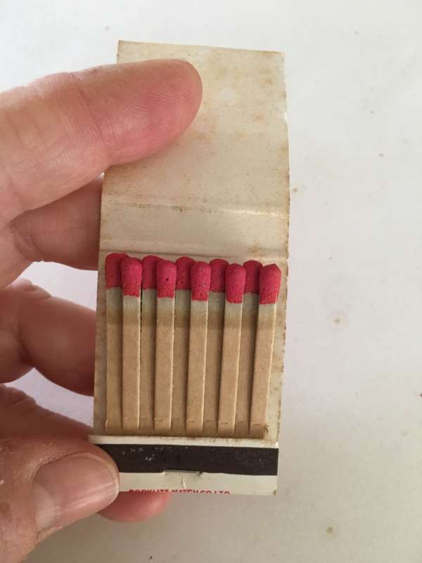 VINTAGE MATCH BOOK WITH MATCHES