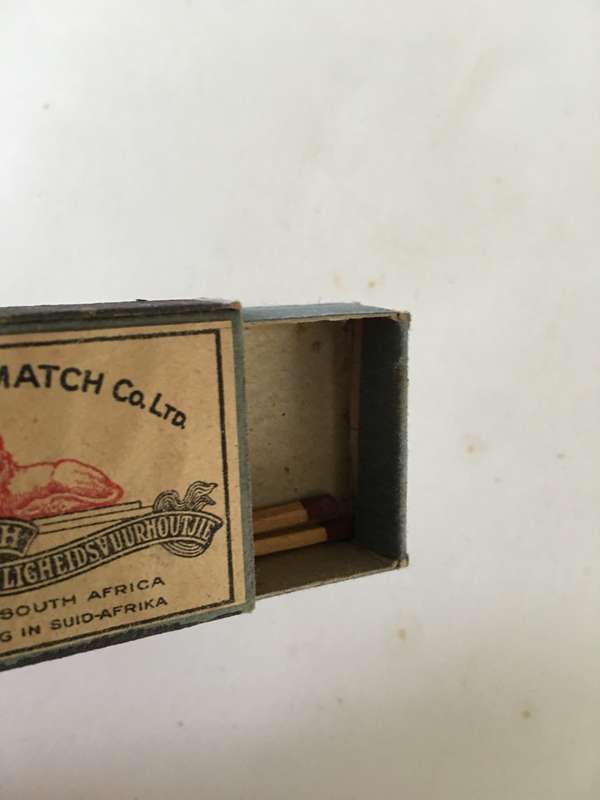 VINTAGE  MATCH BOX EMPTY