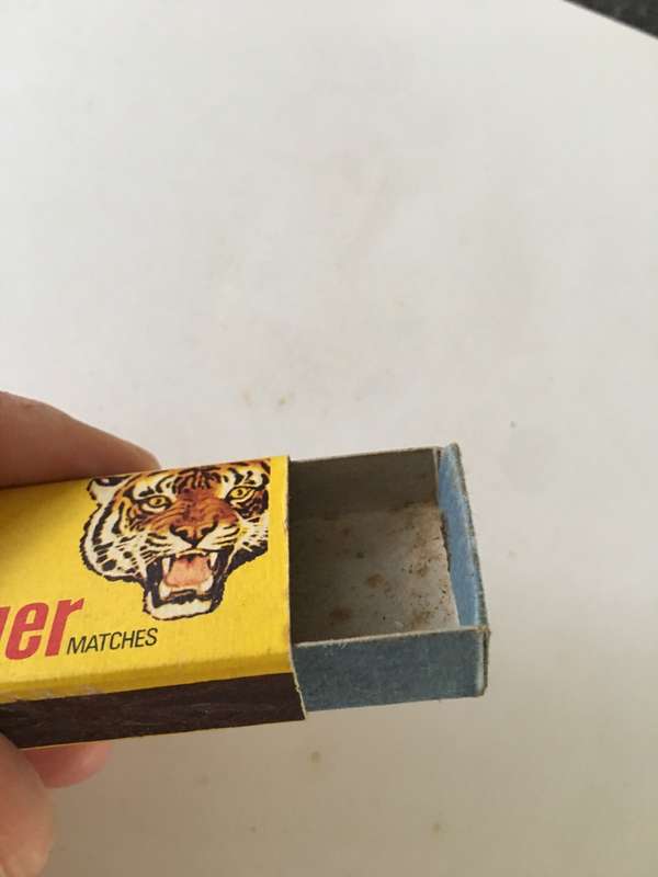 VINTAGE MATCH BOX EMPTY