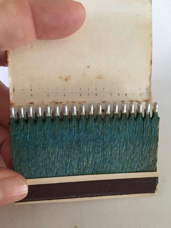 VINTAGE MATCH BOOK WITH MATCHES