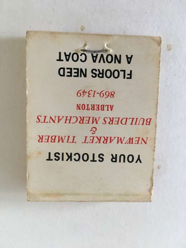 VINTAGE MATCH BOOK WITH MATCHES