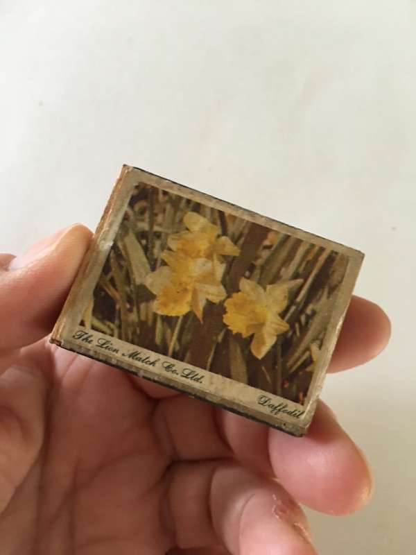 VINTAGE MATCH BOX EMPTY