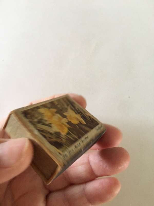 VINTAGE MATCH BOX EMPTY