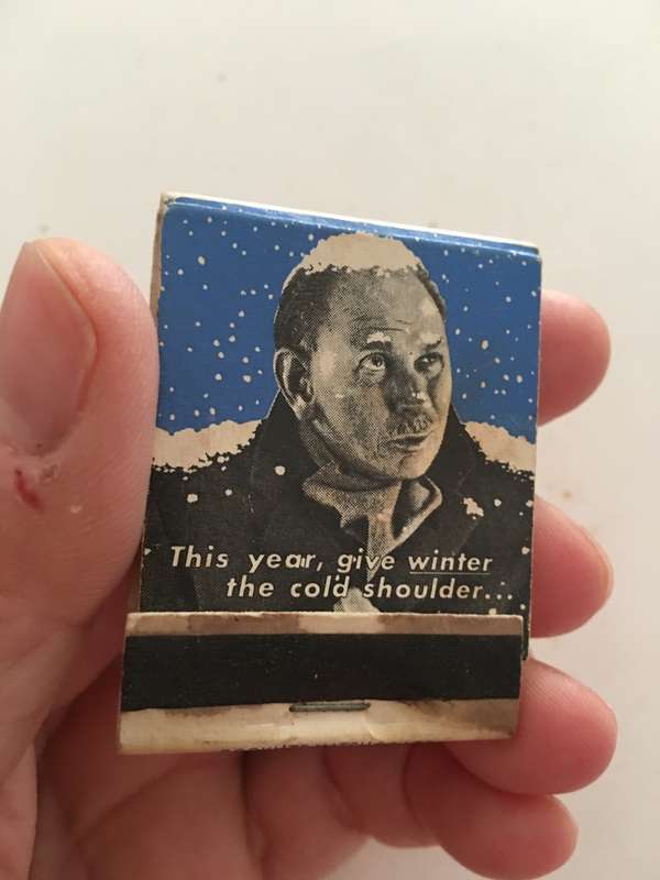 VINTAGE MATCH BOOK WITH MATCHES