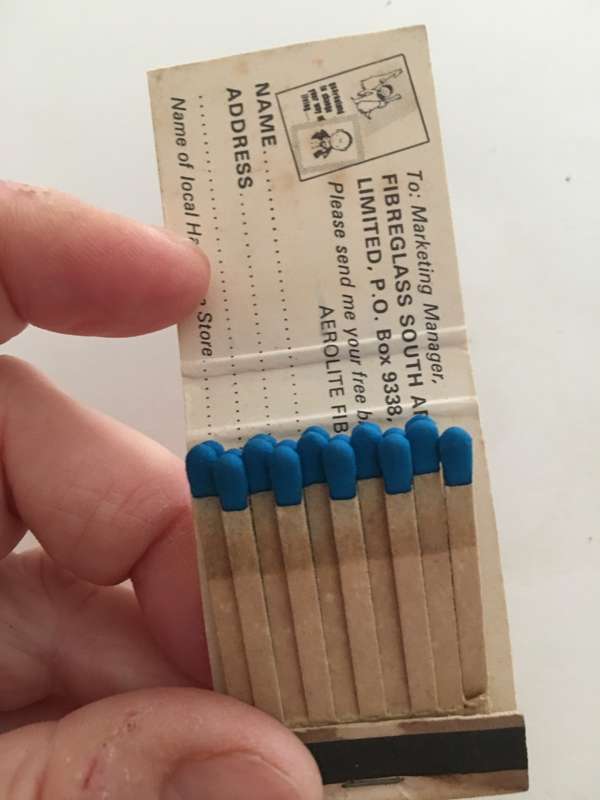 VINTAGE MATCH BOOK WITH MATCHES