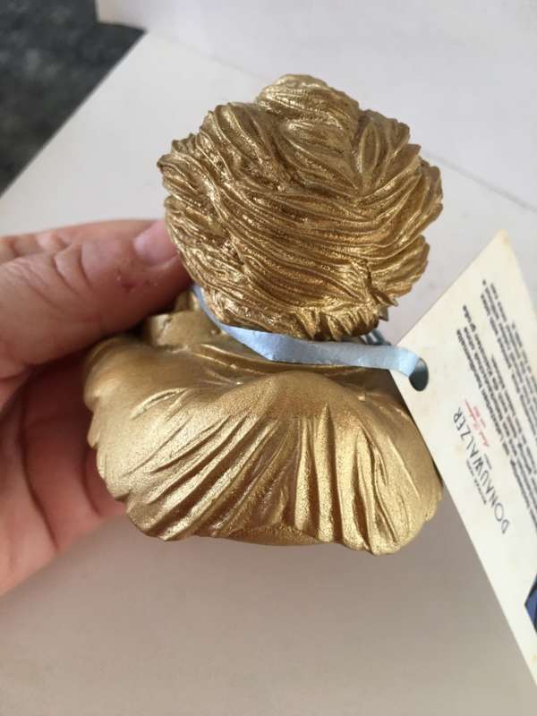 VINTAGE DONALD PVC JOHANN STRAUSS SQUEAKY TOY