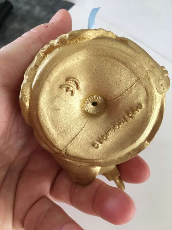 VINTAGE DONALD PVC JOHANN STRAUSS SQUEAKY TOY