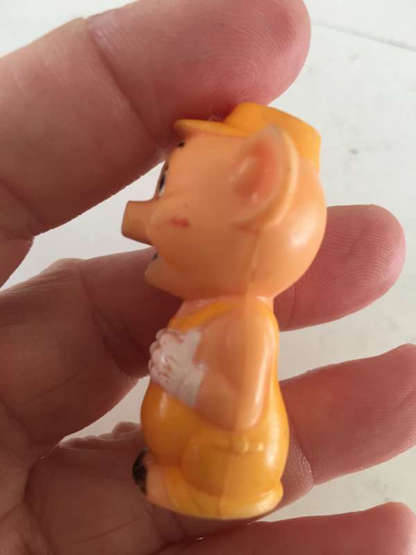 VINTAGE PVC FIGURE 3 LITTLE PIGS