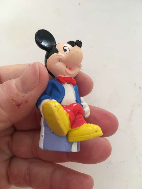 VINTAGE PVC MICKEY MOUSE - WARNER BROTHERS -
