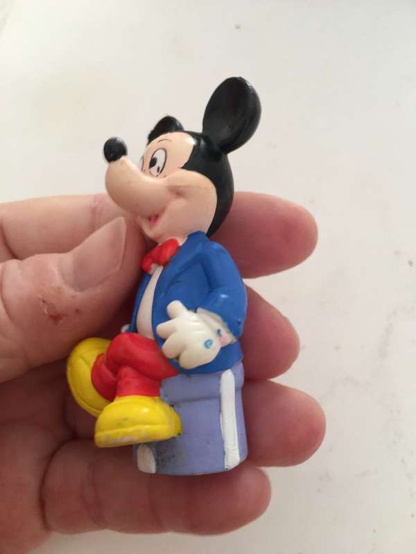 VINTAGE PVC MICKEY MOUSE - WARNER BROTHERS -