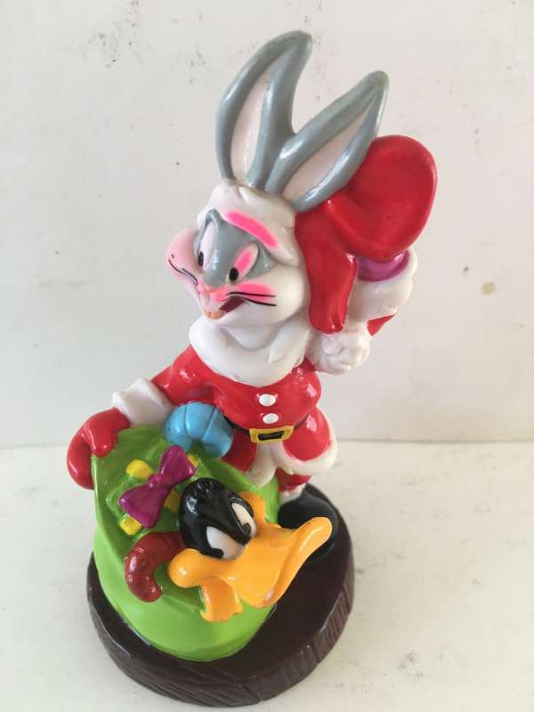 VINTAGE PVC LOONEY TUNES 1999 WARNER BROTHERS BUGS BUNNY AND DAFFY DUCK
