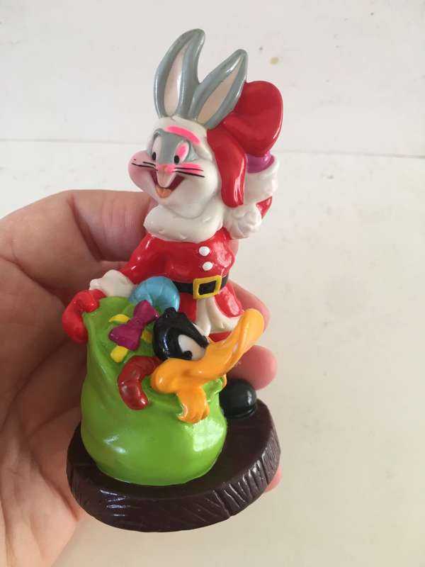 VINTAGE PVC LOONEY TUNES 1999 WARNER BROTHERS BUGS BUNNY AND DAFFY DUCK