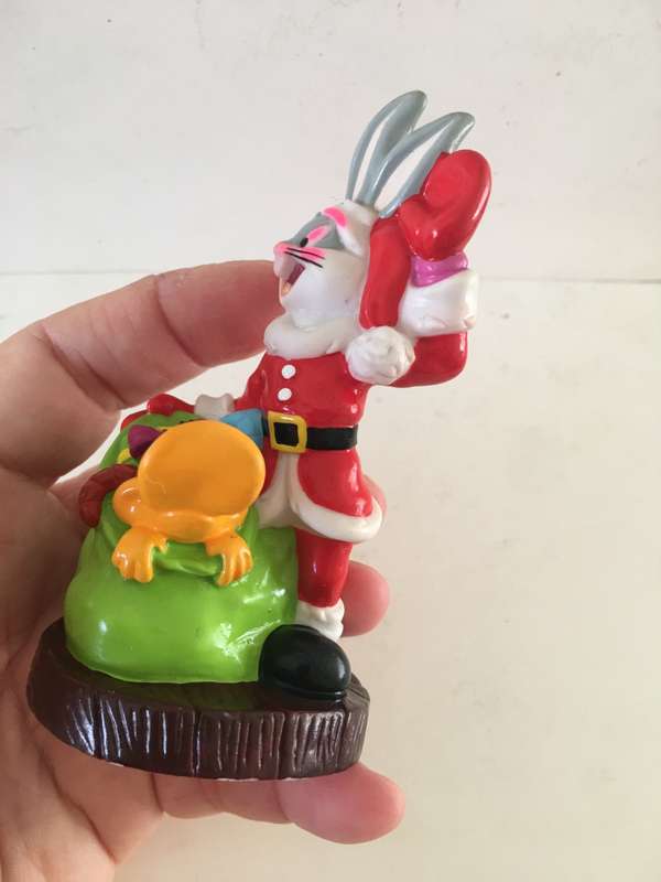 VINTAGE PVC LOONEY TUNES 1999 WARNER BROTHERS BUGS BUNNY AND DAFFY DUCK