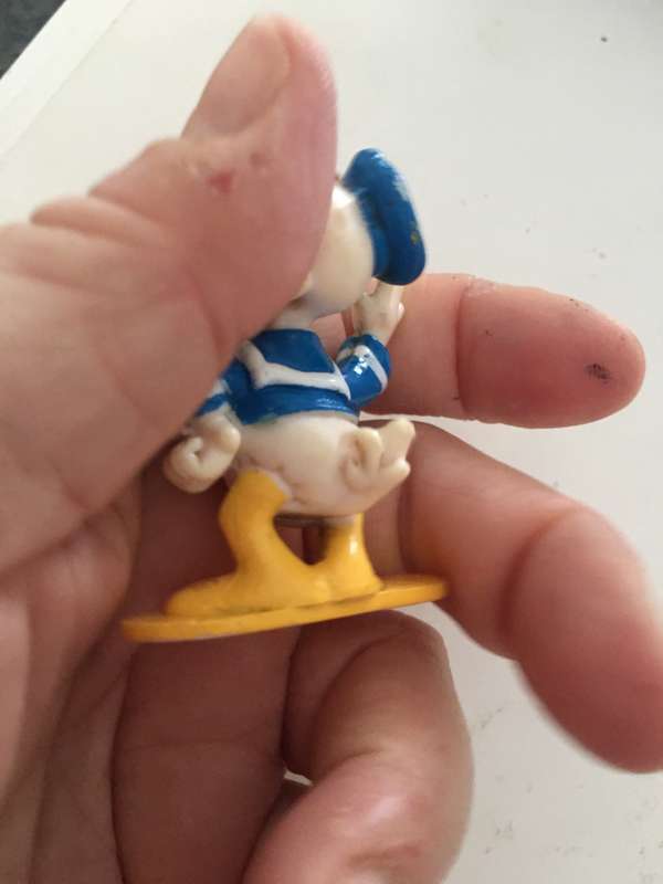 VINTAGE PVC DONALD DUCK FIGURE FIRST VERSION TYPE