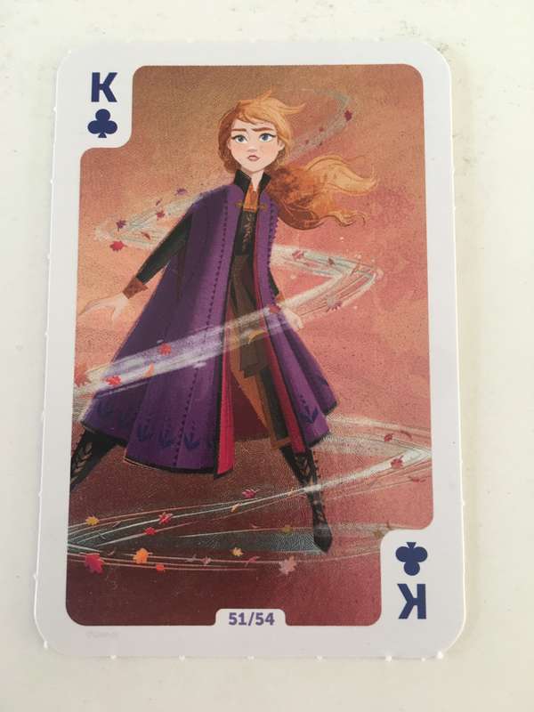 LOVELY  DISCHEM - DISNEY'S FROZEN II -  TRADING / PLAYING CARD - NO. 51 OF 54