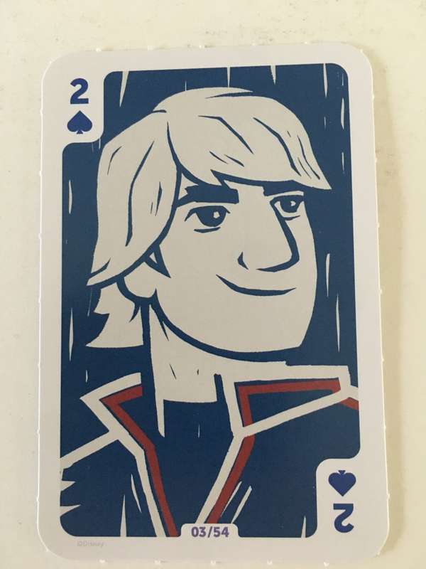 LOVELY DISCHEM DISNEY'S FROZEN II - TRADING CARD / PLAYING CARD - NO. 3 OF 54
