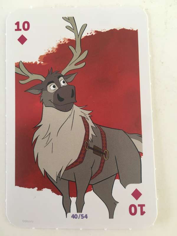 LOVELY DISCHEM DISNEY'S FROZEN II - TRADING CARD / PLAYING CARD - NO. 40 OF 54