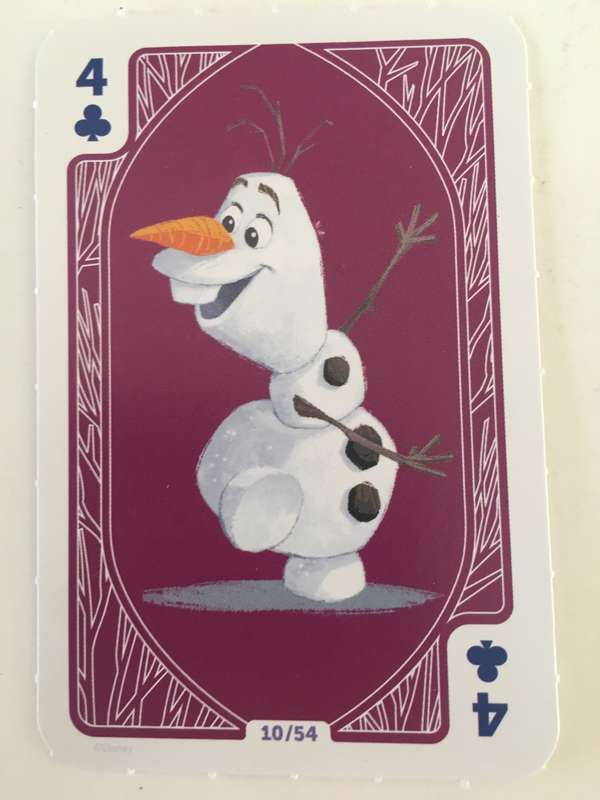 LOVELY DISCHEM DISNEY'S FROZEN II - TRADING CARD / PLAYING CARD - NO. 10 OF 54