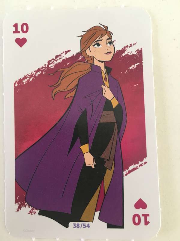 LOVELY DISCHEM DISNEY'S FROZEN II - TRADING CARD / PLAYING CARD - NO. 38 OF 54