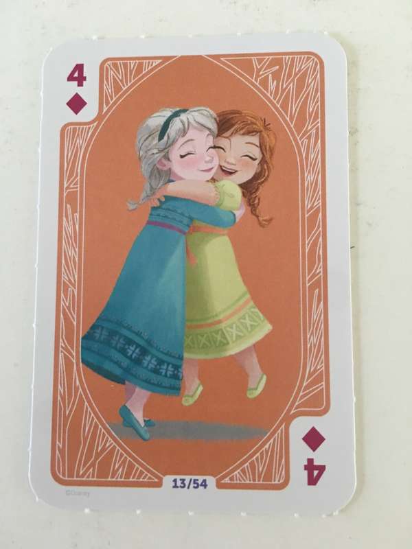 LOVELY DISCHEM DISNEY'S FROZEN II - TRADING CARD / PLAYING CARD - NO. 13 OF 54