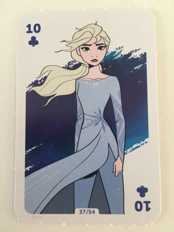 LOVELY DISCHEM DISNEY'S FROZEN II - TRADING CARD / PLAYING CARD - NO. 37 OF 54