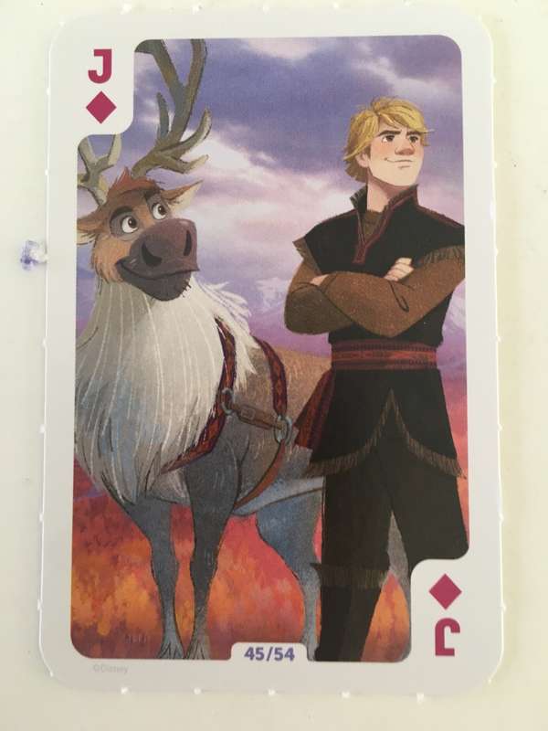 LOVELY DISCHEM DISNEY'S FROZEN II - TRADING CARD / PLAYING CARD - NO. 45 OF 54