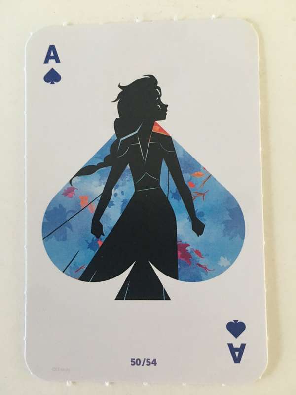 LOVELY DISCHEM DISNEY'S FROZEN II - TRADING CARD / PLAYING CARD - NO. 50 OF 54