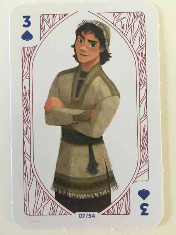 LOVELY DISCHEM DISNEY'S FROZEN II - TRADING CARD / PLAYING CARD - NO. 7 OF 54