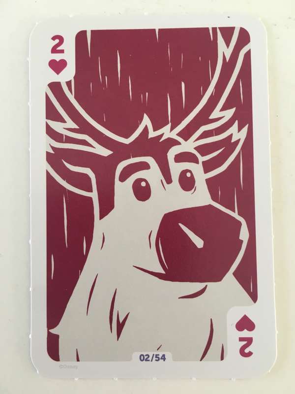 LOVELY DISCHEM DISNEY'S FROZEN II - TRADING CARD / PLAYING CARD - NO. 2 OF 54