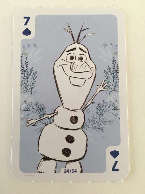 LOVELY DISCHEM DISNEY'S FROZEN II - TRADING CARD / PLAYING CARD - NO. 24 OF 54
