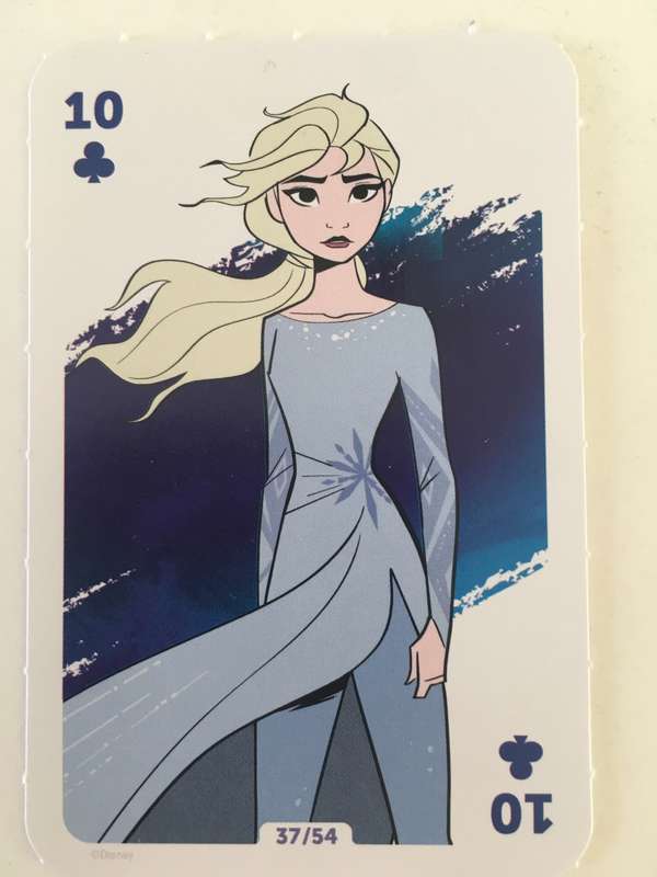 LOVELY DISCHEM DISNEY'S FROZEN II - TRADING CARD / PLAYING CARD - NO. 37 OF 54