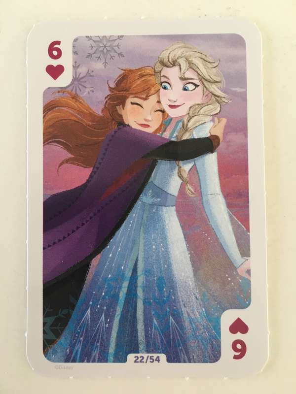LOVELY DISCHEM DISNEY'S FROZEN II - TRADING CARD / PLAYING CARD - NO. 22 OF 54