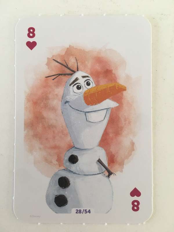 LOVELY DISCHEM DISNEY'S FROZEN II - TRADING CARD / PLAYING CARD - NO. 28 OF 54