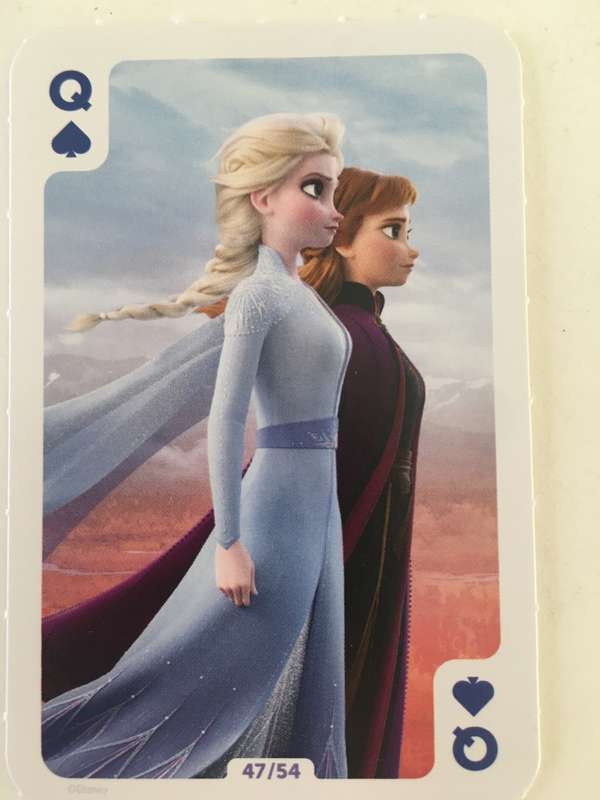 LOVELY DISCHEM DISNEY'S FROZEN II - TRADING CARD / PLAYING CARD - NO. 47 OF 54