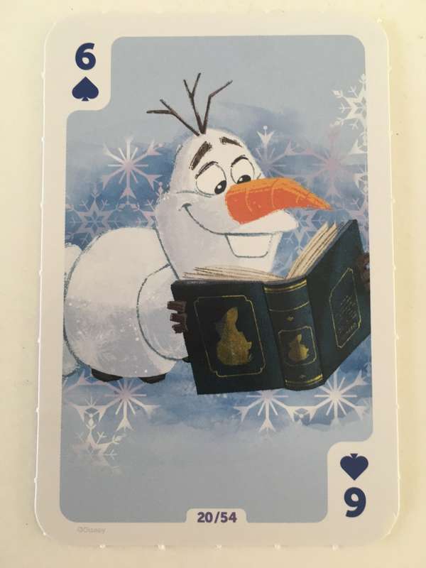 LOVELY DISCHEM DISNEY'S FROZEN II - TRADING CARD / PLAYING CARD - NO. 20 OF 54