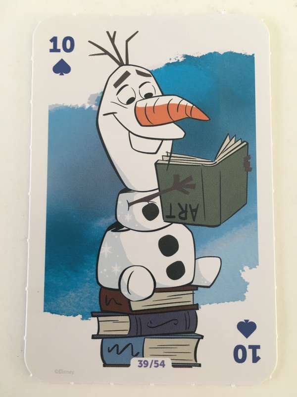 LOVELY DISCHEM DISNEY'S FROZEN II - TRADING CARD / PLAYING CARD - NO. 39 OF 54