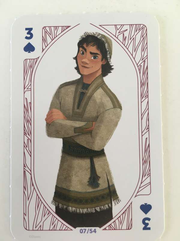 LOVELY DISCHEM DISNEY'S FROZEN II - TRADING CARD / PLAYING CARD - NO. 7 OF 54