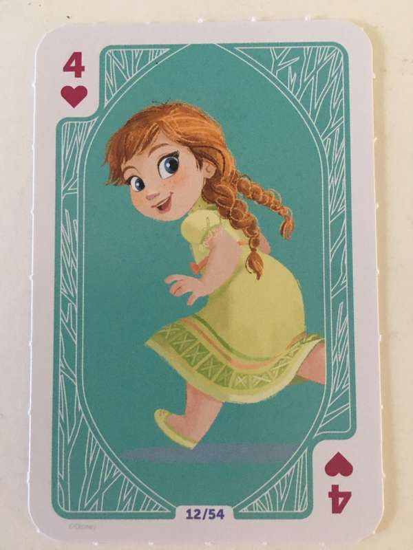 LOVELY DISCHEM DISNEY'S FROZEN II - TRADING CARD / PLAYING CARD - NO. 12 OF 54