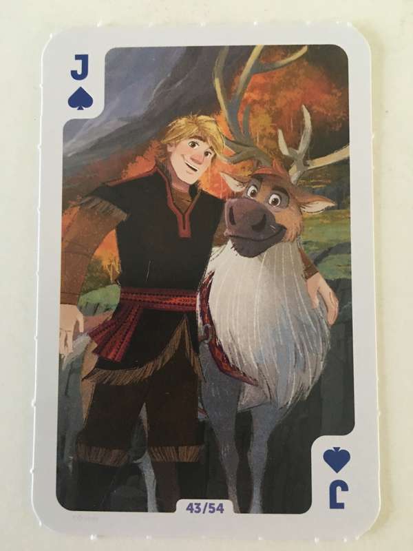 LOVELY DISCHEM DISNEY'S FROZEN II - TRADING CARD / PLAYING CARD - NO. 43 OF 54
