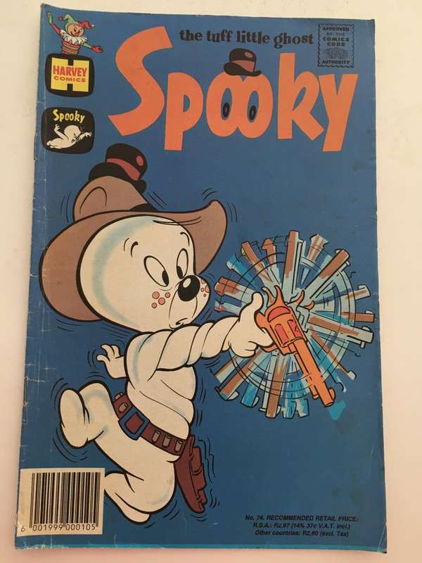 HARVEY COMICS - A SOUTH AFRICAN COMIC-  SPOOKY  - 1993 - NO. 74