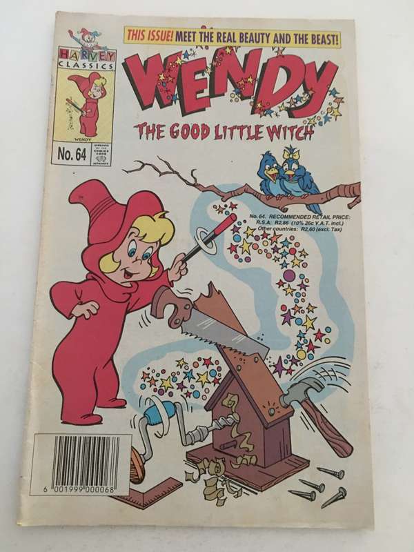 HARVEY CLASSICS COMICS - WENDY THE GOOD LITTLE WITCH - NO. 64 - 1992