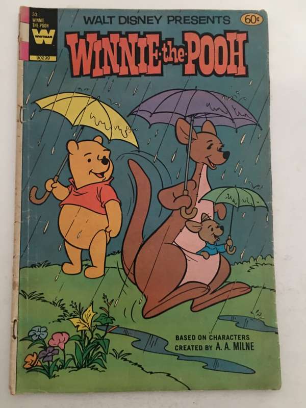 WHITMAN COMICS - WINNIE THE POOH - NO. 33 - 1984